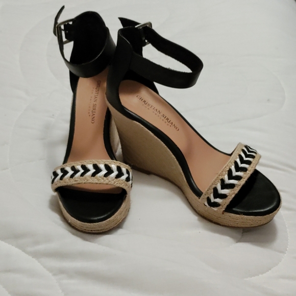 Christian Siriano Shoes - Christian siriano women's size 7 1/2 wedge sandal